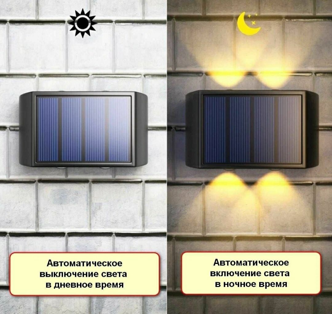 Фонарь светильник на солнечной батарее уличный