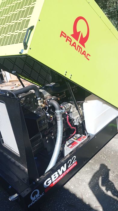 Gerador insonorizado Pramac 20 kva novo