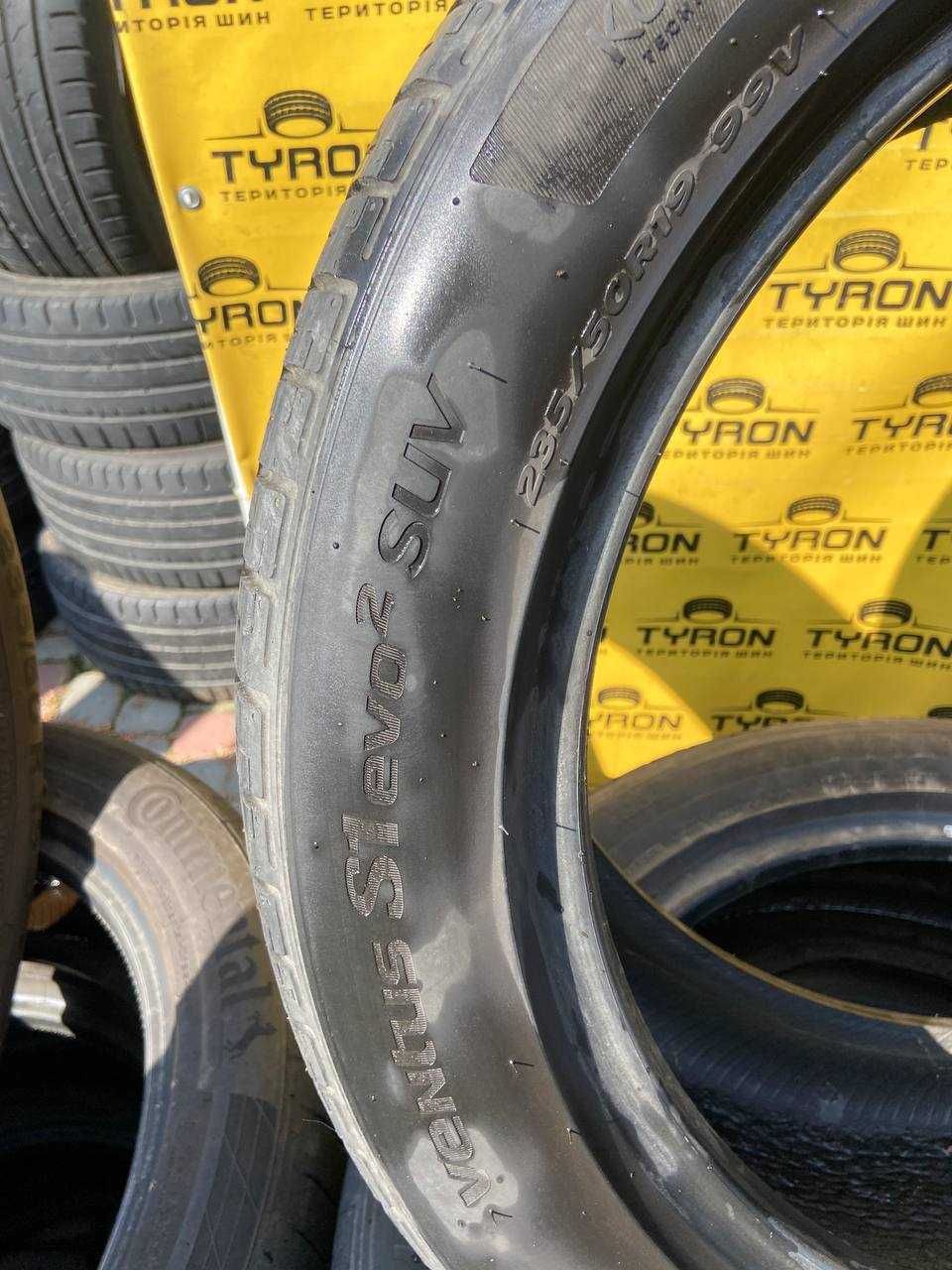 235/50/19 HANKOOK VENTUS S1 EVO 2 літо Б/У рік 2023 комплект