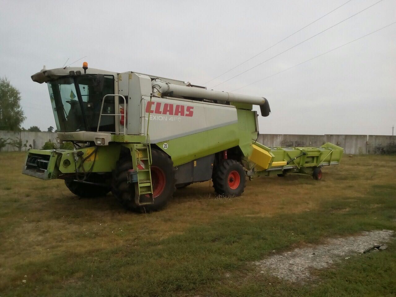 Claas lexion 480, двигун САТ С12 - через банк кредит