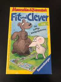 Jogo de tabuleiro infantil "Fit und Clever", VERSÃO ALEMÃO