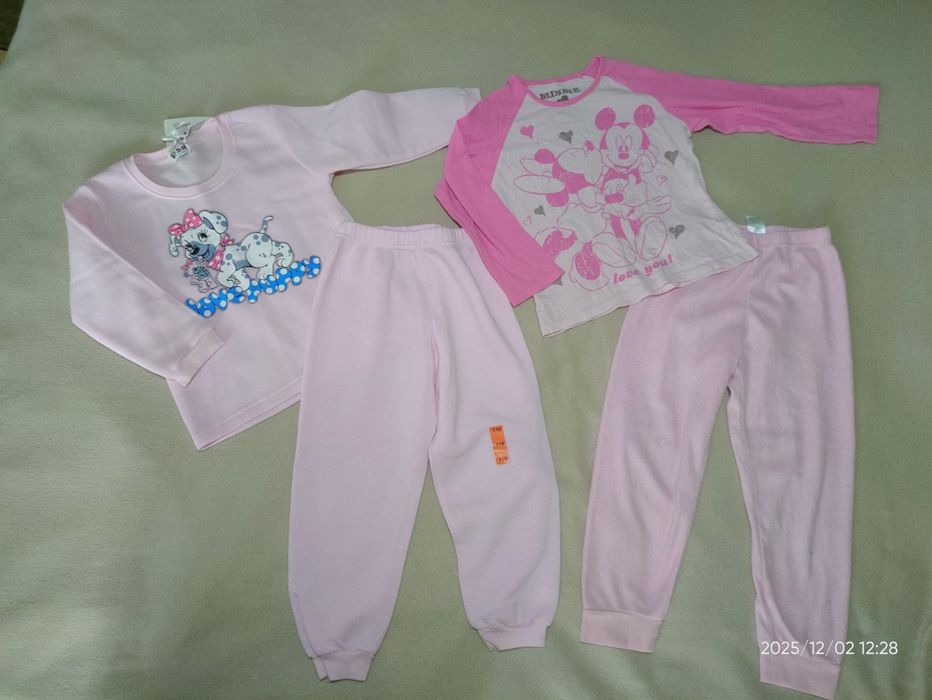 2 Zestawy w rozmiarze 110/116