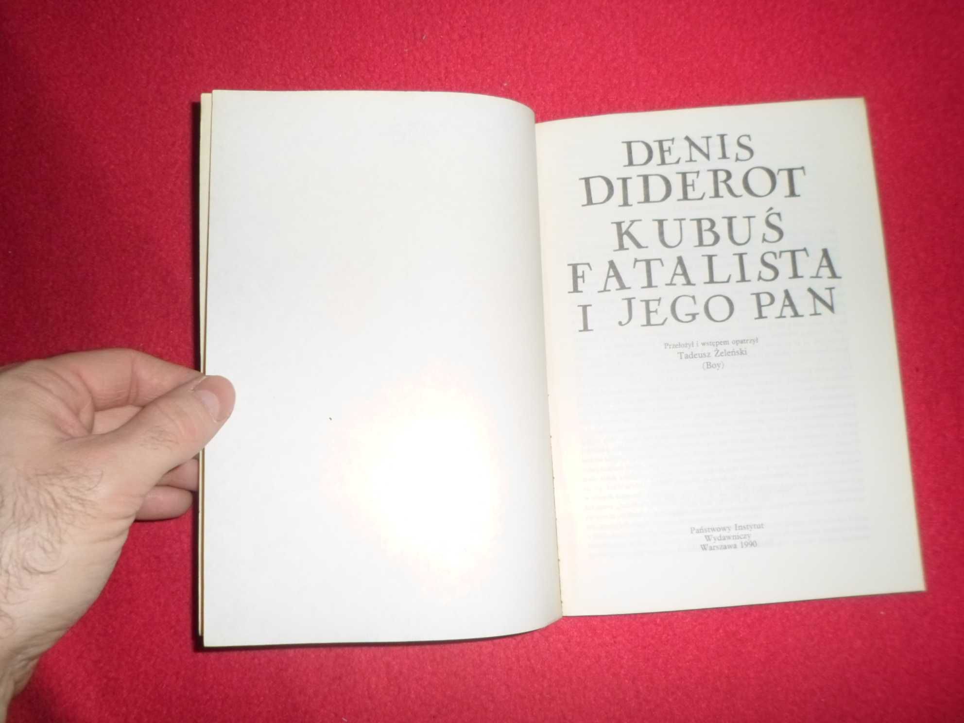 Denis Diderot - Kubuś Fatalista i Jego Pan