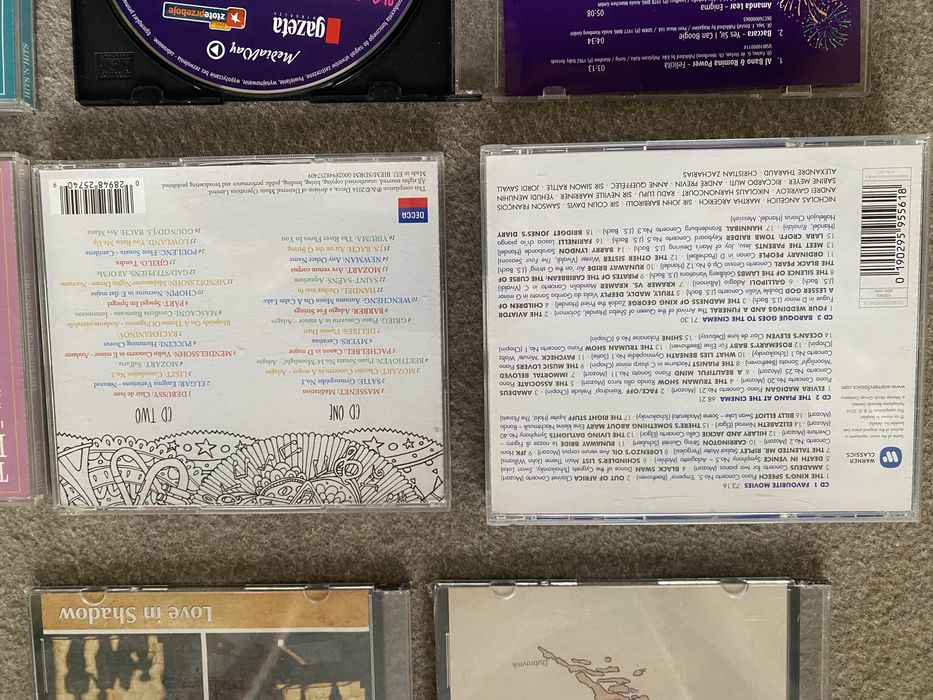 Płyty CD zestaw płyt