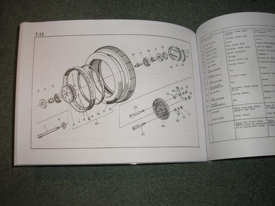 WSK 125 B1 - katalog części