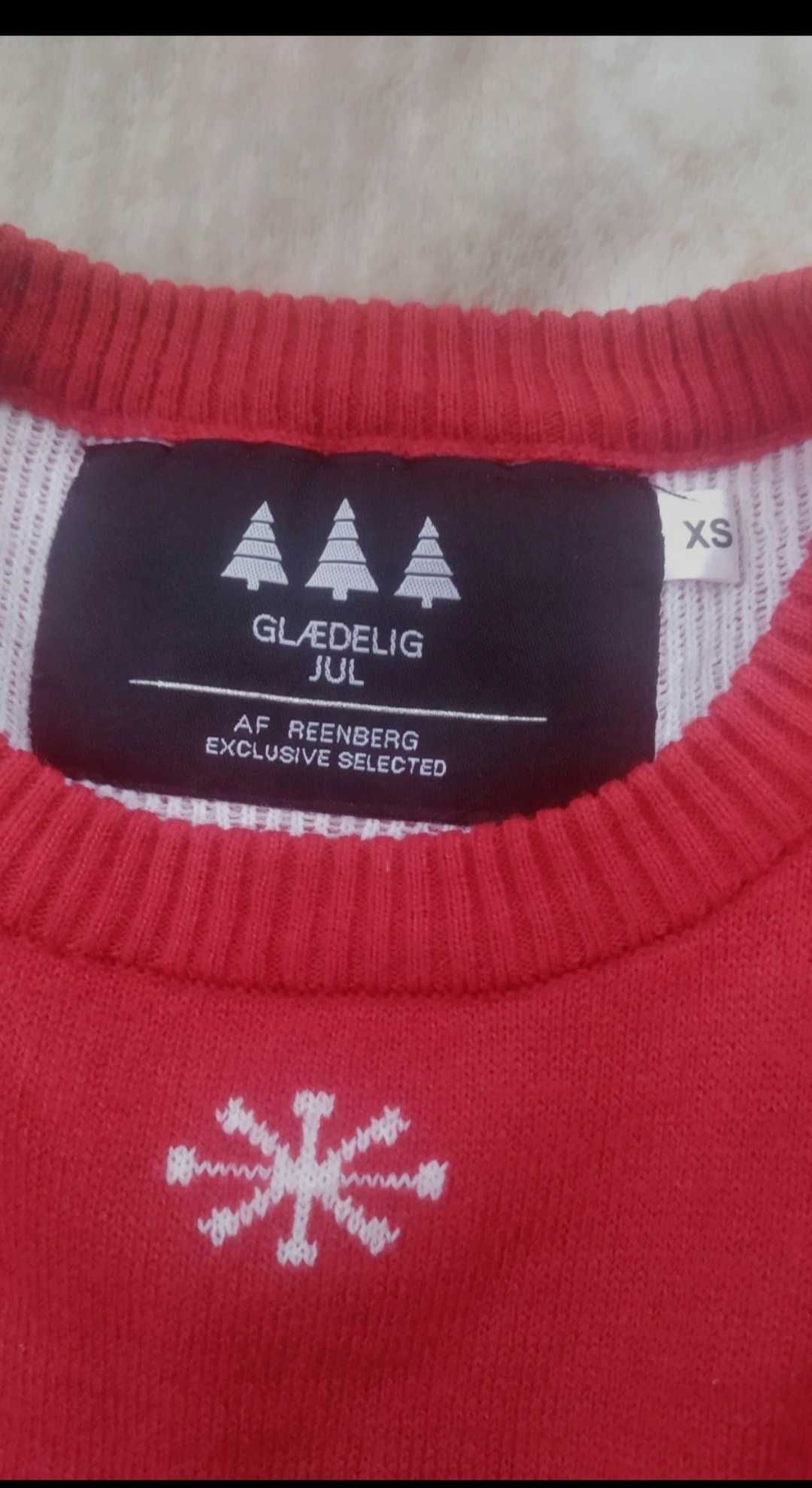 Sweter sweterek świąteczny święta Mikołaj