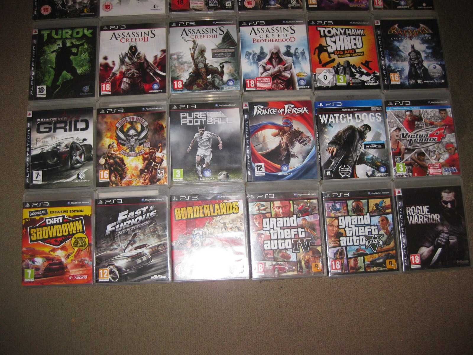 24 Jogos PS3 Completos em Estado Impecável/Parte 2