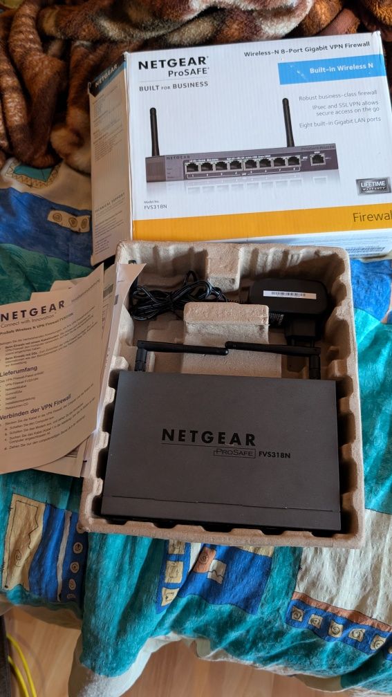 Продам маршрутизатор NETGEAR ProSafe 802.11n VPN FVS318N (FVS318N-100E