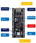 RP2040 TYPE-C USB Raspberry 16MB Pico Raspberry Pi микроконтр. ардуино
