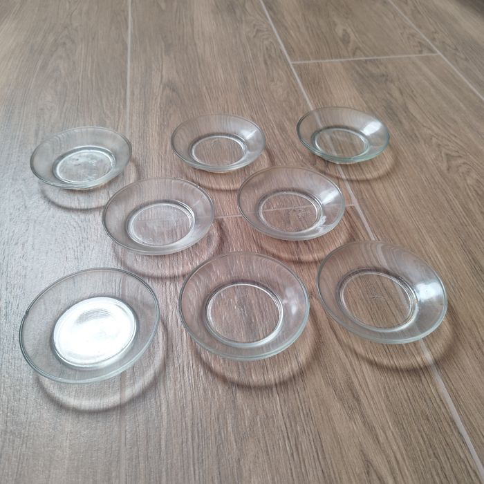 Zestaw podstawek pod szklanki PRL 8szt.