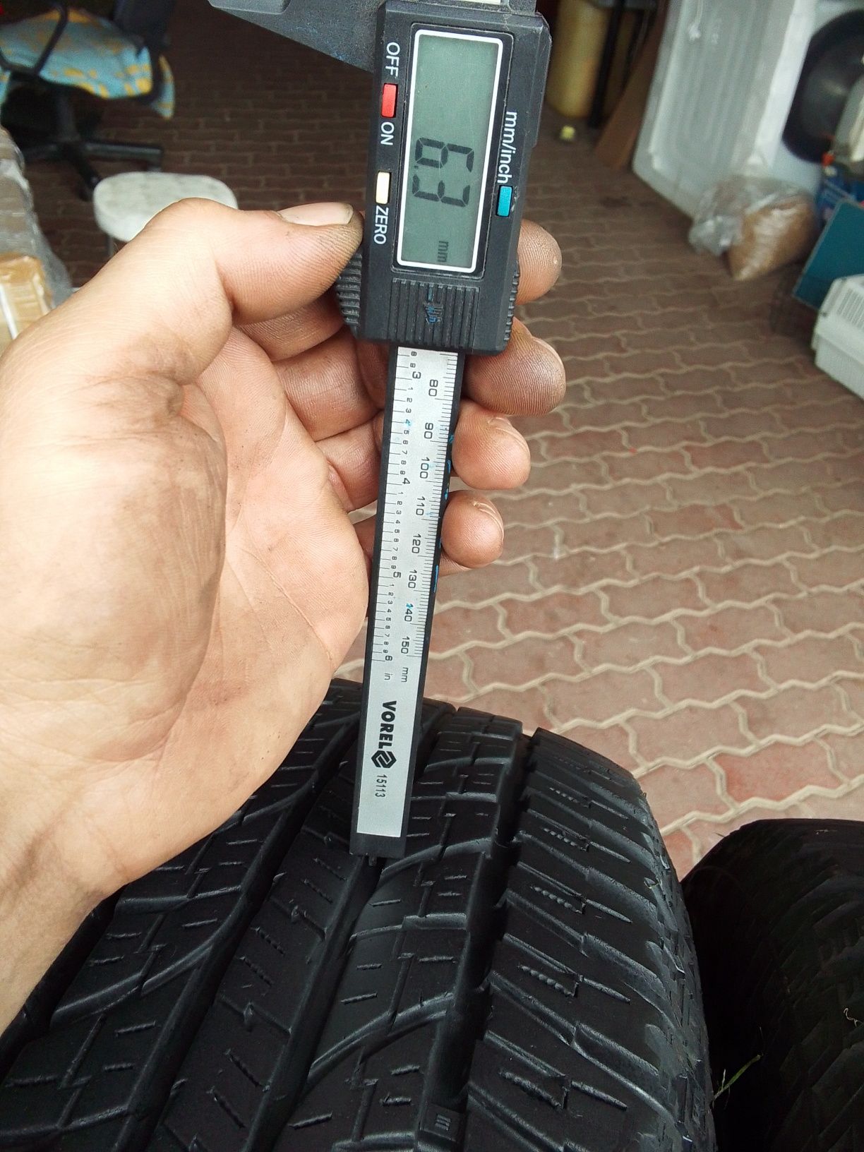 2 Opony zimowe 255/75r17 YOKOHAMA 6.5mm