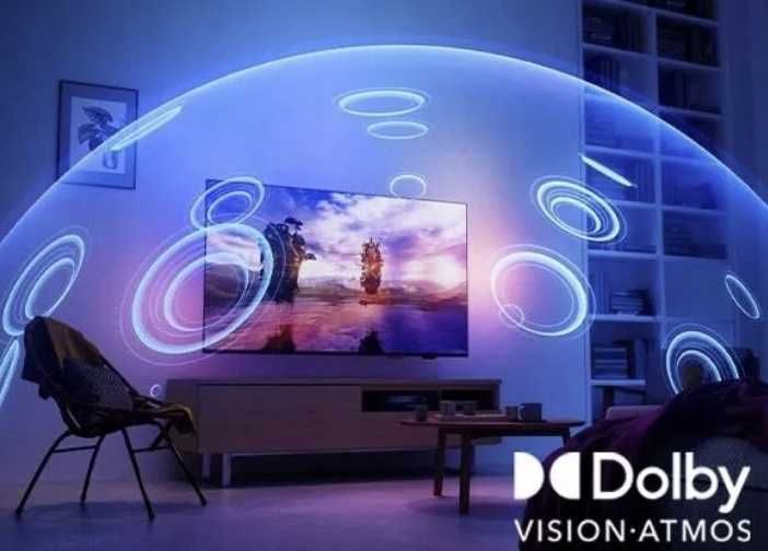 Telewizor Philips 55PUS8919: LED 4K 144 Hz Titan OS Ambilight x3, Wifi