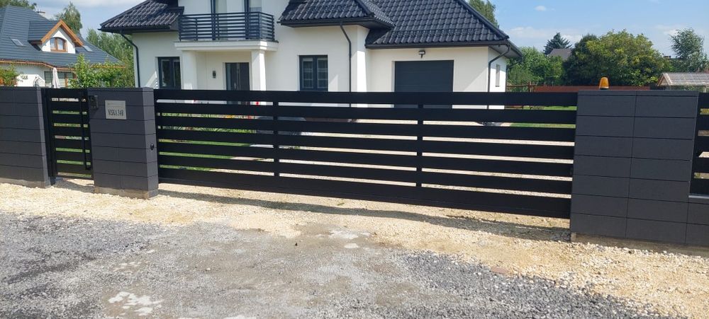 Bramy,furtki  .Ogrodzenie nowoczesne  metalowe ,aluminiowe ,automatyka