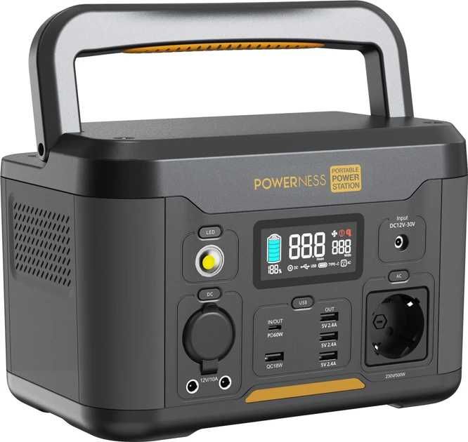 Продам зарядную станцию Powerness Hiker U500 500W (X-Boost 1000W)