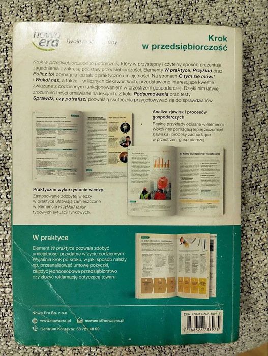 Krok w przedsiębiorczość - Nowa Era | Liceum/Technikum