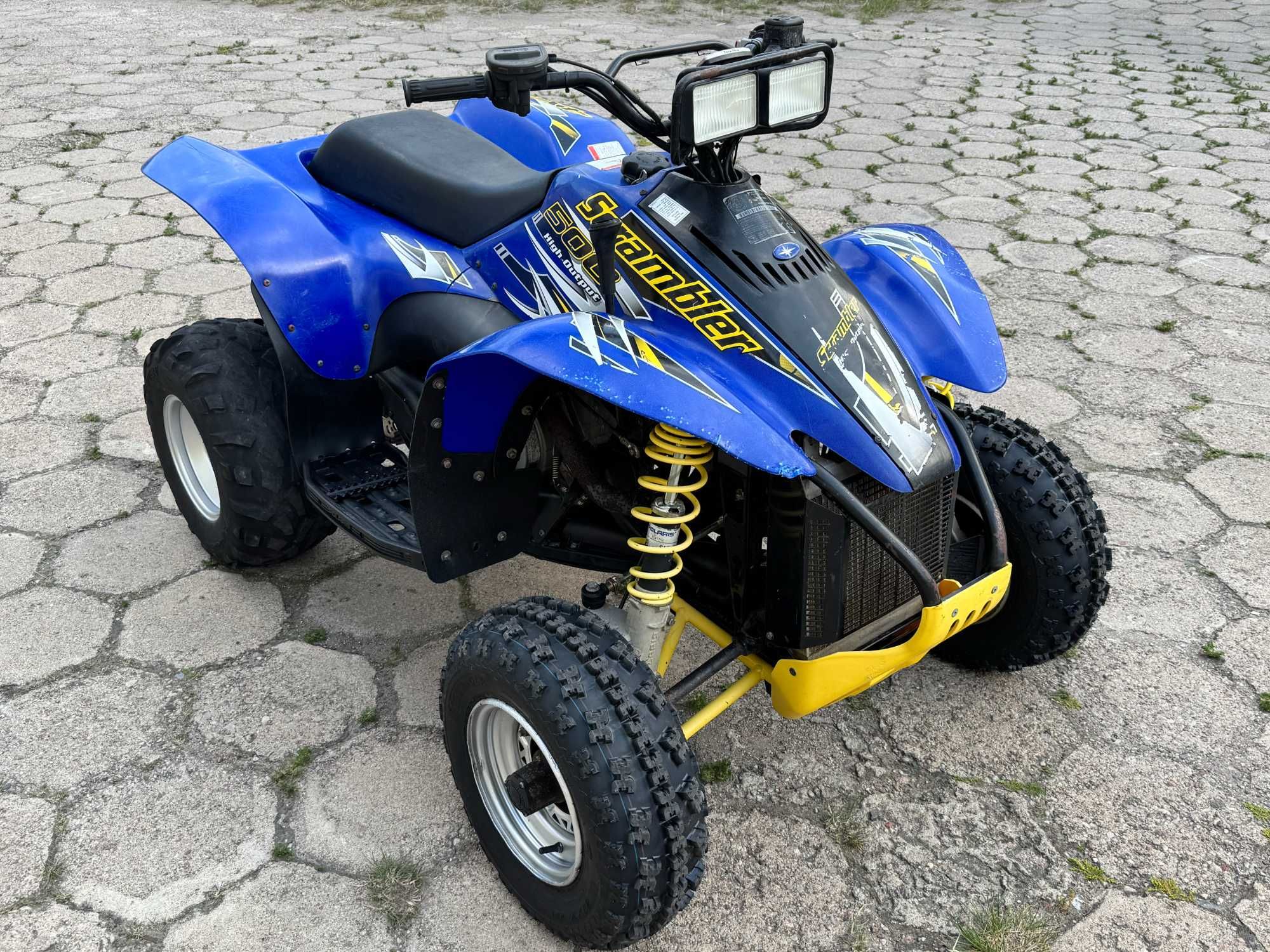 Polaris Scrambler 500, 4x4, zarejestrowany