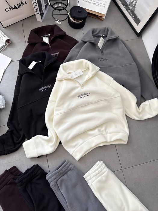 Жіночий флісовий дуже теплий костюм