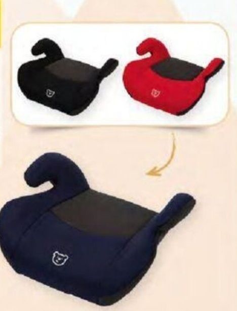 Assento Auto Happy Bear Novo disponível em vermelho