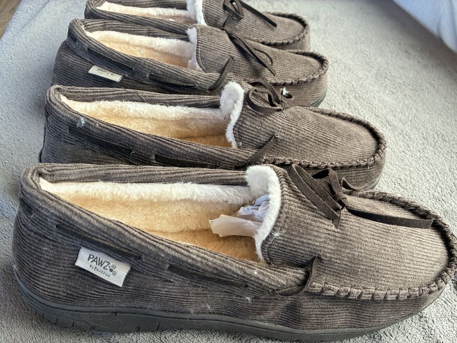 Bearpaw, ugg, zimowe, futerko, kapcie, mokasyny męskie, 44