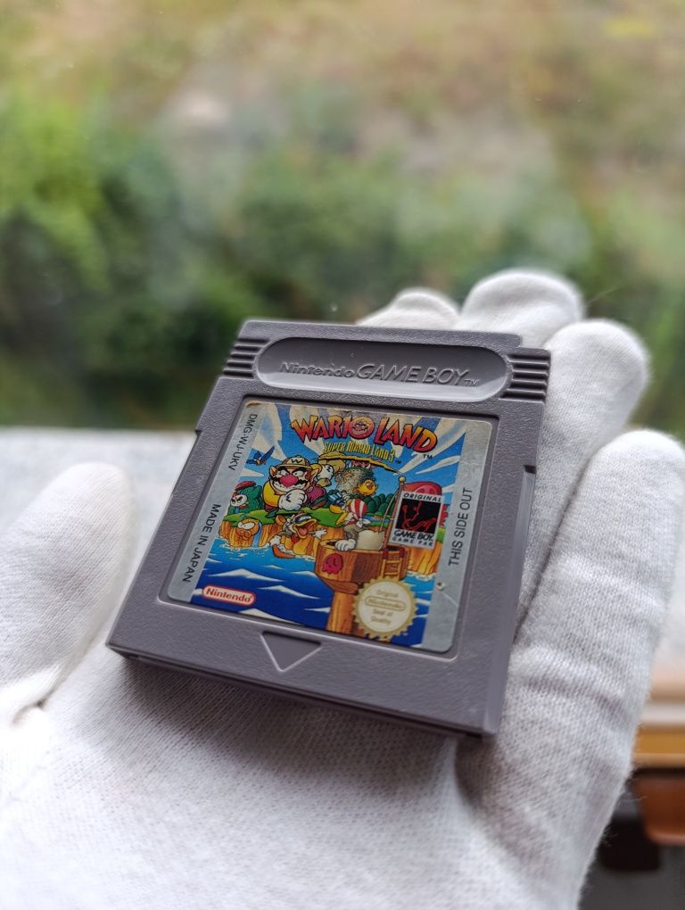 Game Boy - Warioland, super Mario land 3, j. Angielski, oryginał!