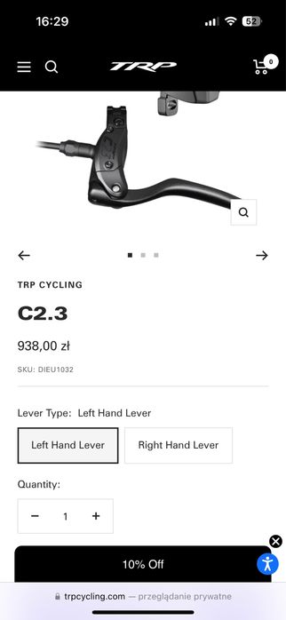 Nowe hamulce TRP C 2.3 czterotłoczkowe (E-Bike / Cargo) -60% ceny