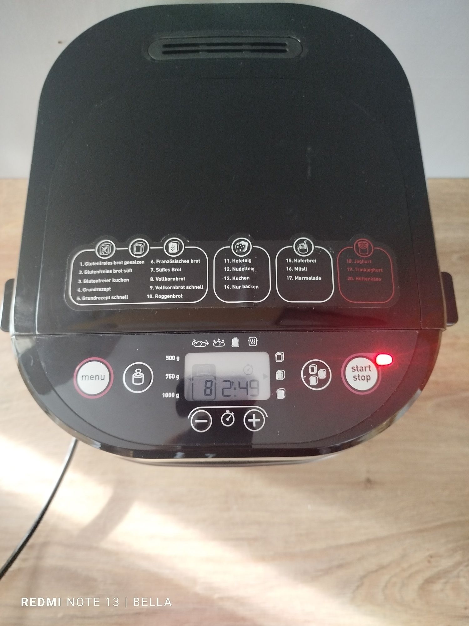 Wypiekacz do chleba Tefal PF240E38 srebrny 700 W