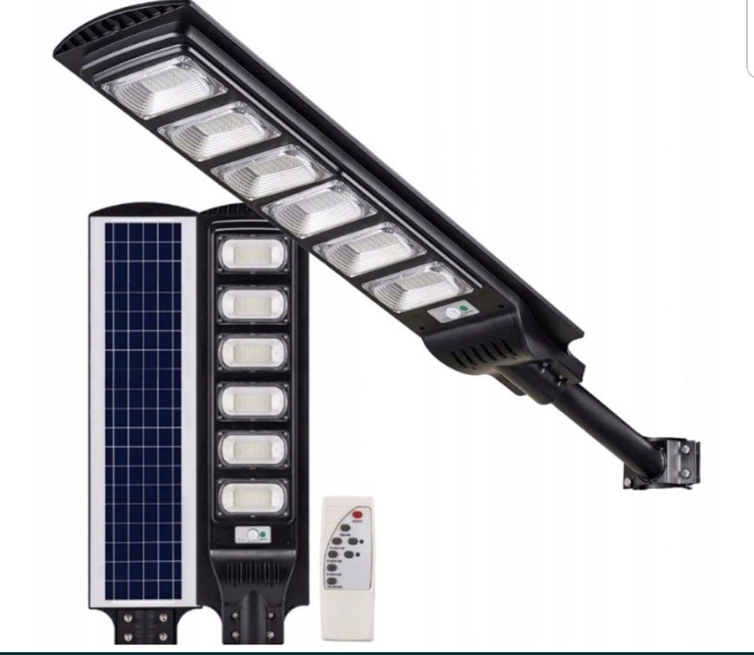 Lampa solarna uliczna VÖGLER GmbH 2000W, sensor zmieruchu + ruchu