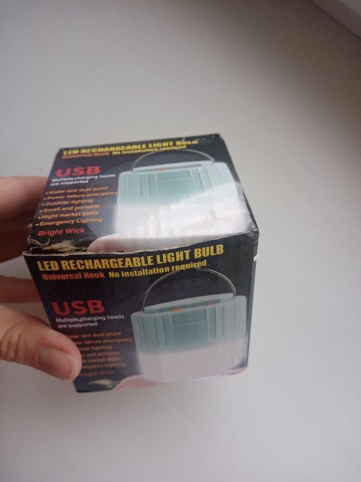 Ліхтар, лампа, лампочка на usb