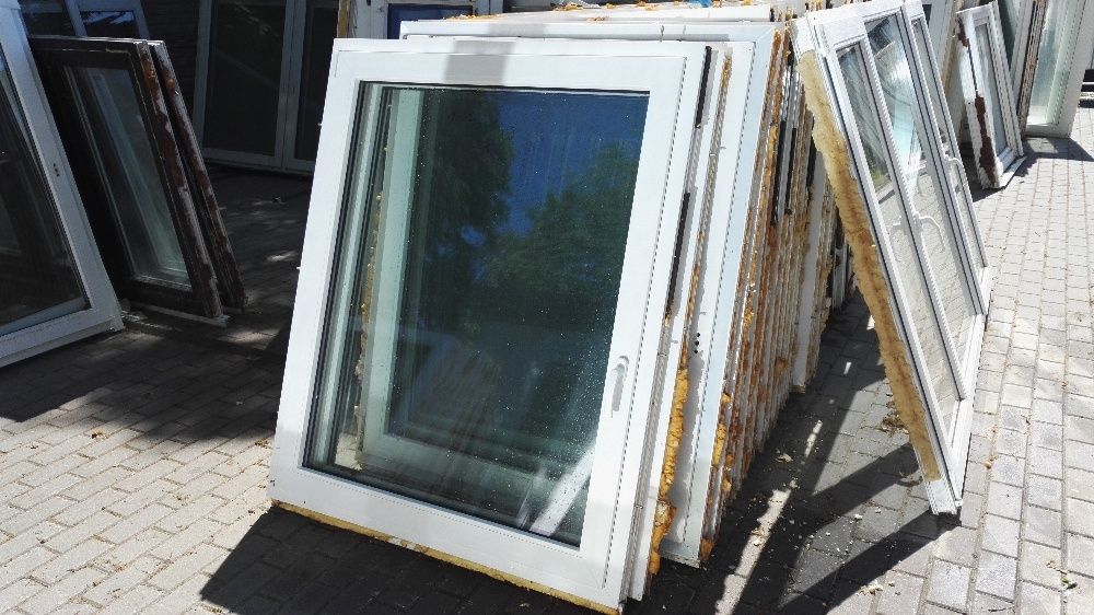 Okno używane z demontażu z Niemiec 113 x 140