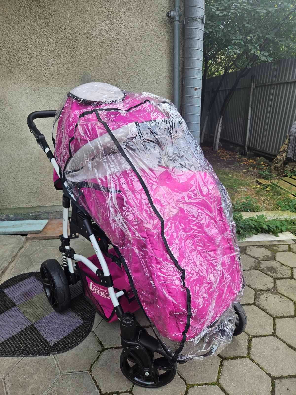 Крісло колісне. Модель CHILD 2. Рожевого кольору