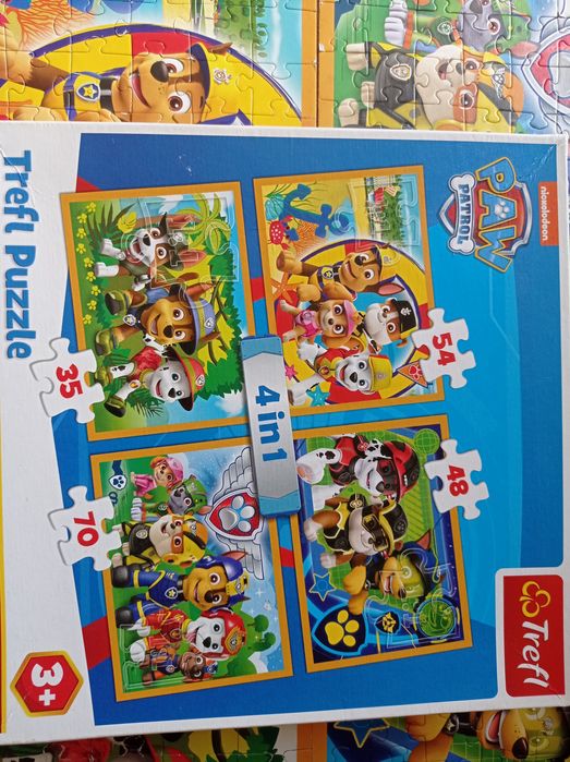 Puzzle psi patrol 4 w 1 3+
