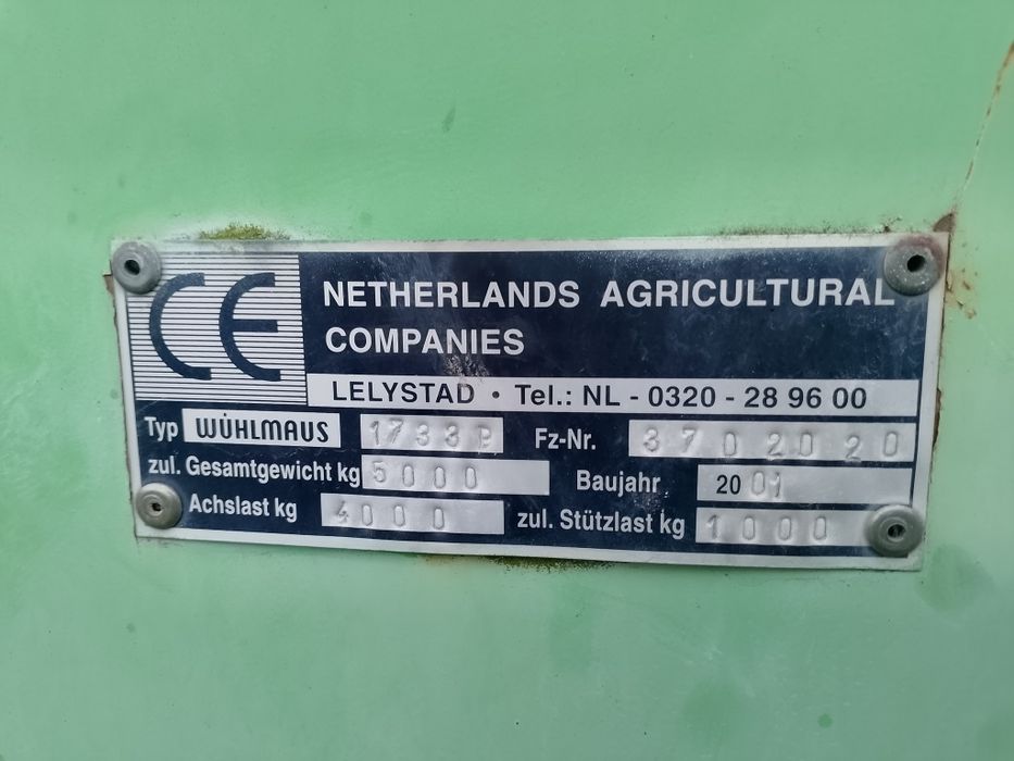 ZAREZERWOWANY Kombajn do ziemniaków wuhlmaus 1733 sortownia nie Grimme