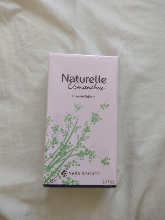 Nowa zafoliowana woda toaletowa naturelle osmanthus yves Rocher 75ml