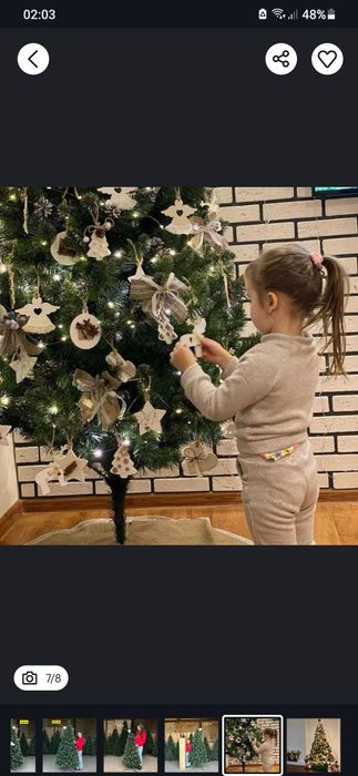 Продам искусственную ёлочку