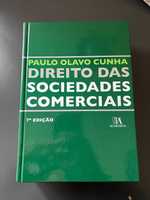 Direito das sociedades Comerciais, Paulo Olavo Cunha, 7 ª edição