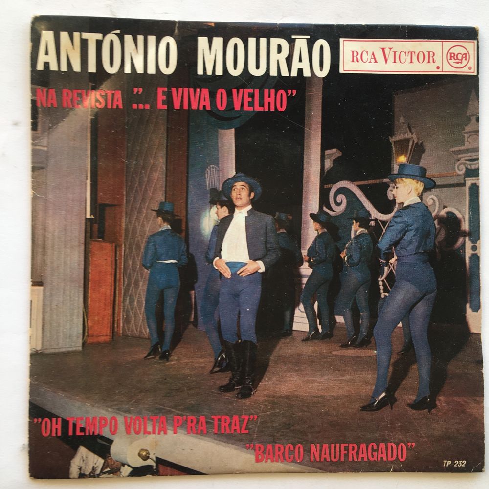 singles variados música portuguesa antonio mourão - pedro fanhais