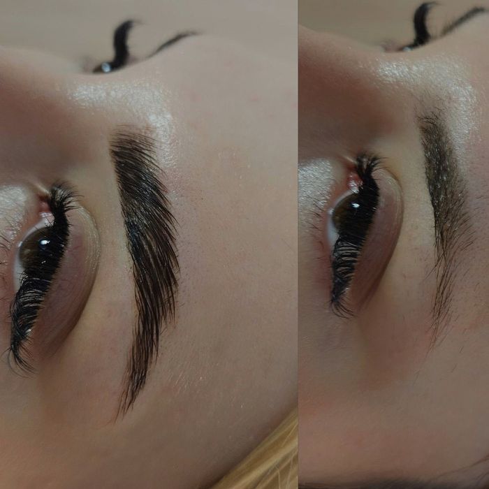 Brwi laminacja/farbowanie