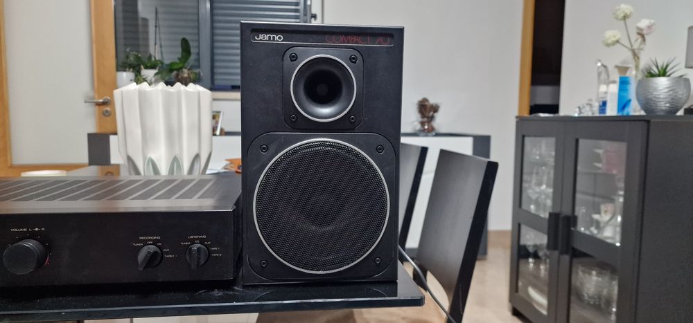 Rotel ra-935bx + colunas jamo compact 70.