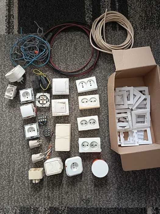 Zestaw części i przewodów elektrycznych