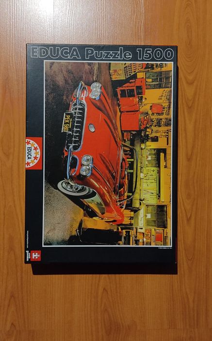 Puzzle EDUCA 1500 Peças Carro Coleção