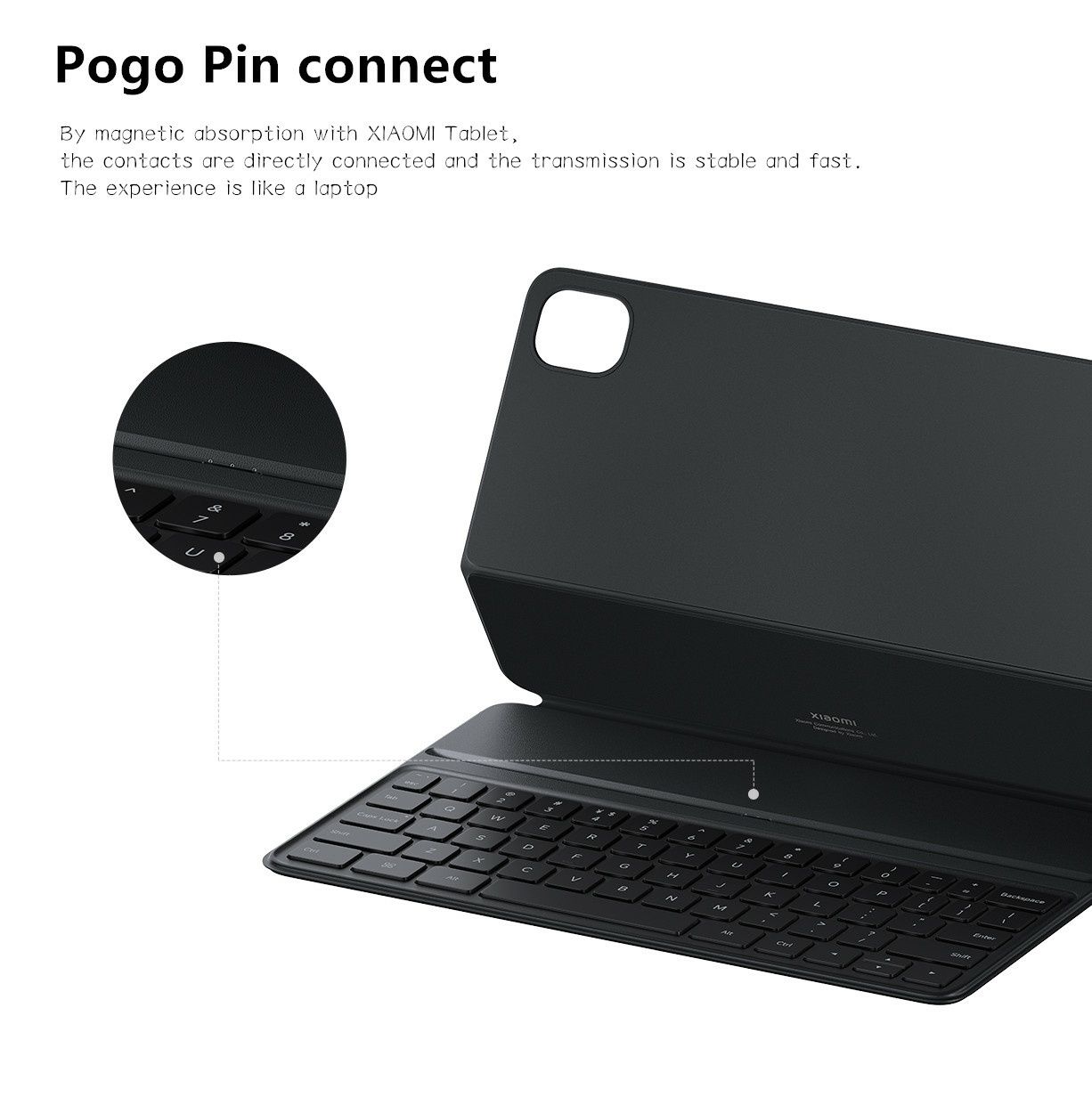 Фирменный чехол клавиатура на планшет Xiaomi Mi Pad 5 pro оригинальный