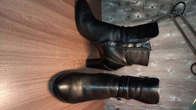 ботинки женские кожаные ЭККО