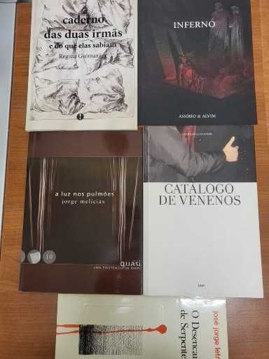 Livros de poesia e de poetas
