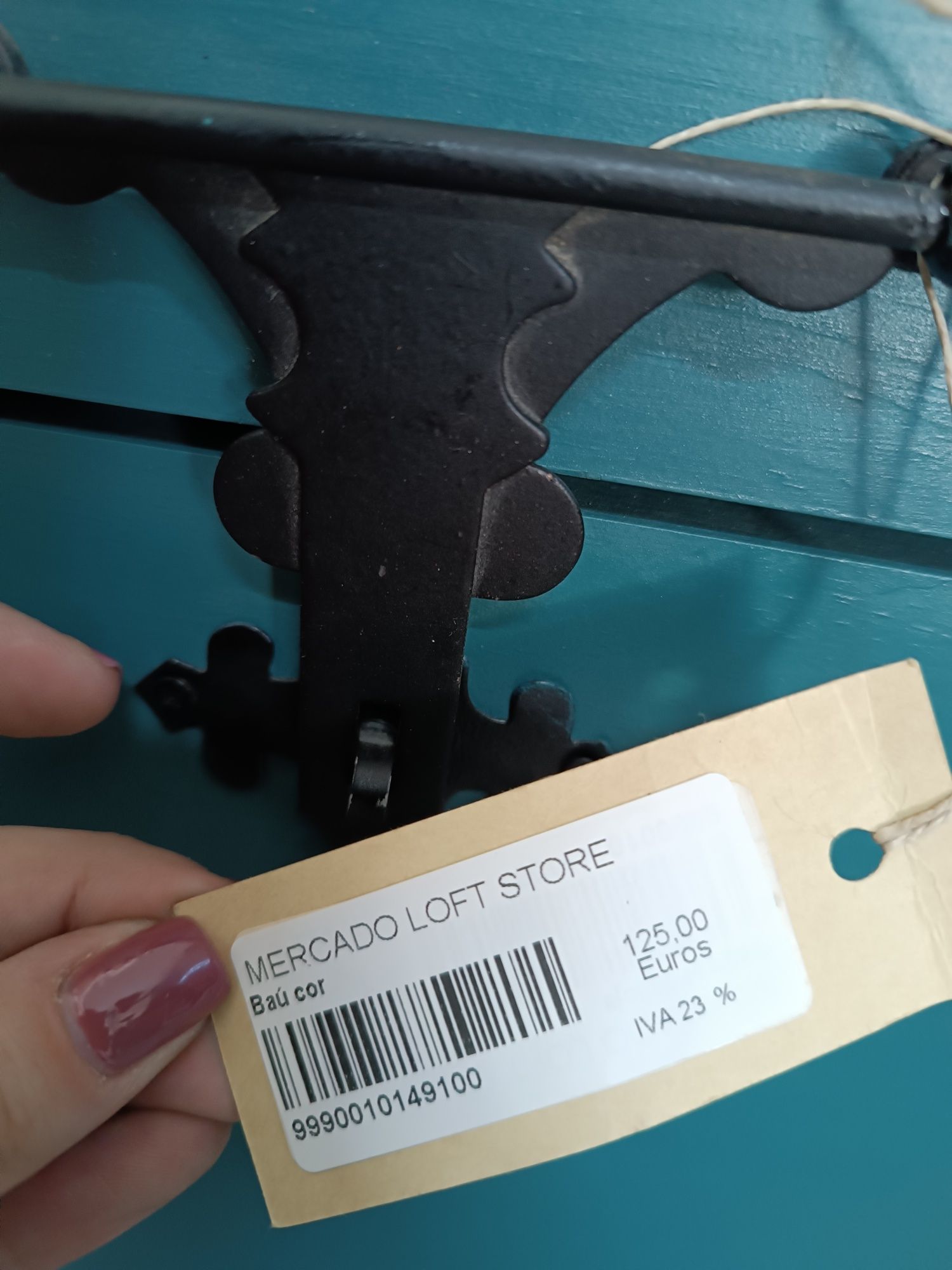 (Promo NATAL) Baú azul / manequim duplo azul