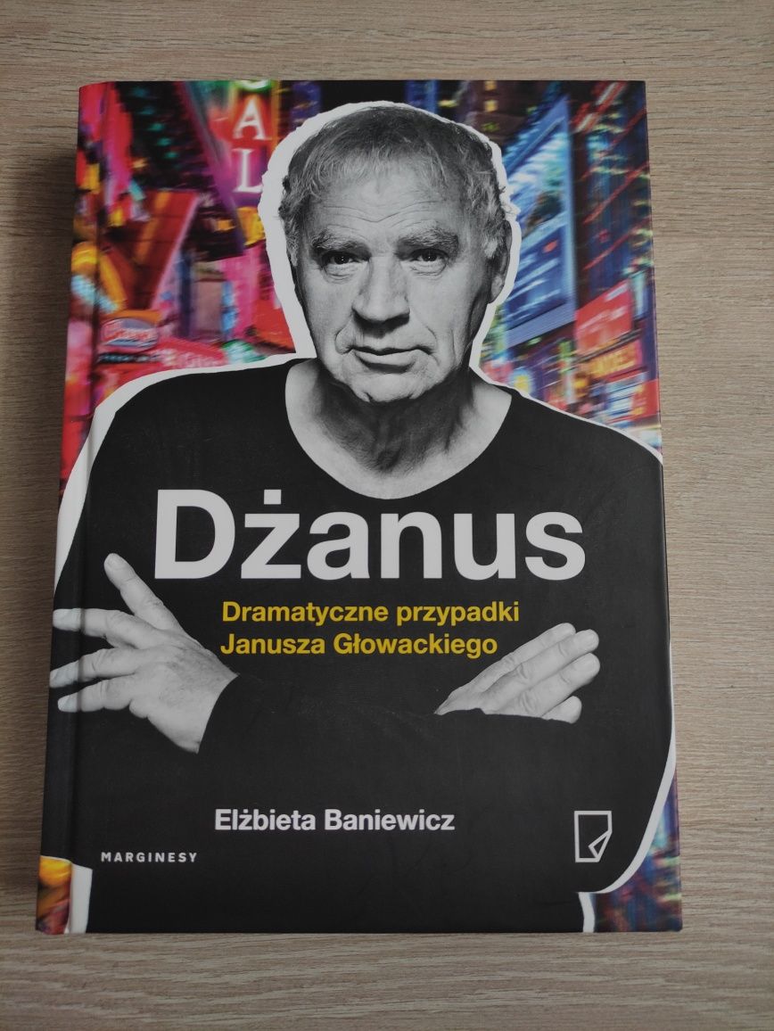 Książka "Dżanus. Dramatyczne przypadki Janusza Głowackiego" Baniewicz