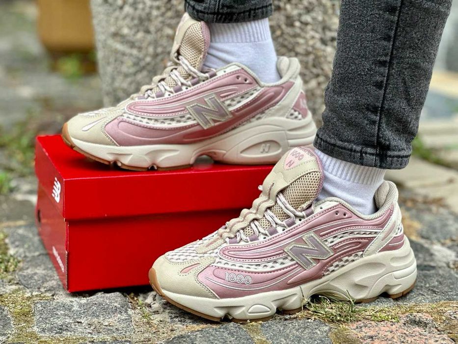 кросівки Joe Freshgoods x New Balance 1000 'Pink Mink' ретро класика