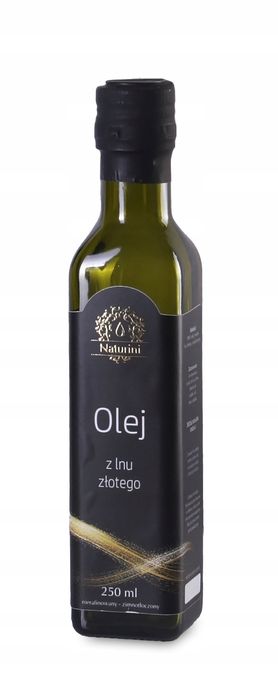 Olej Lniany Budwigowy Od Producenta 250Ml Naturini