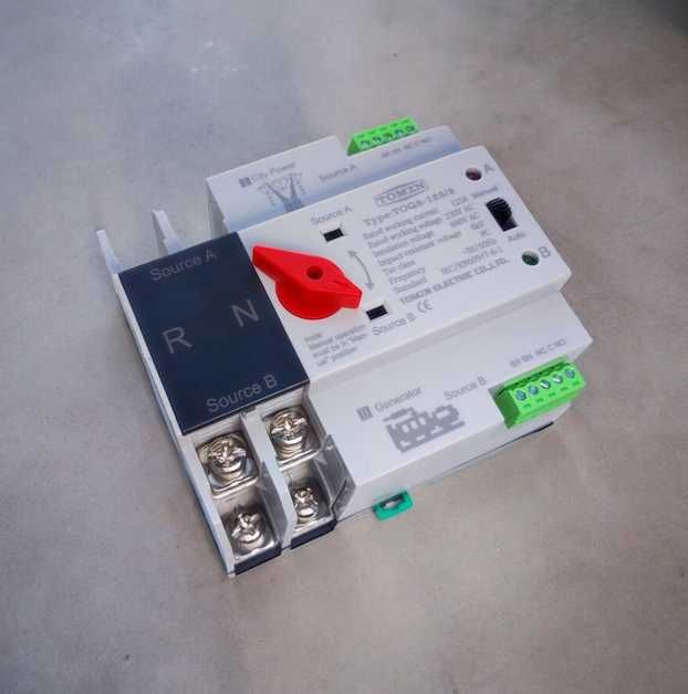 Автомат вводу резевного живлення TOMZN TOQ5-125/2 (АВР)