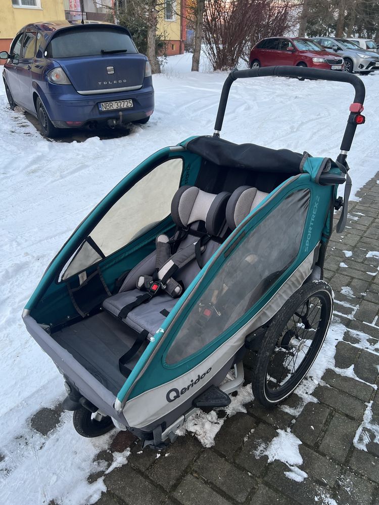 Przyczepka rowerowa querido sportrex 2