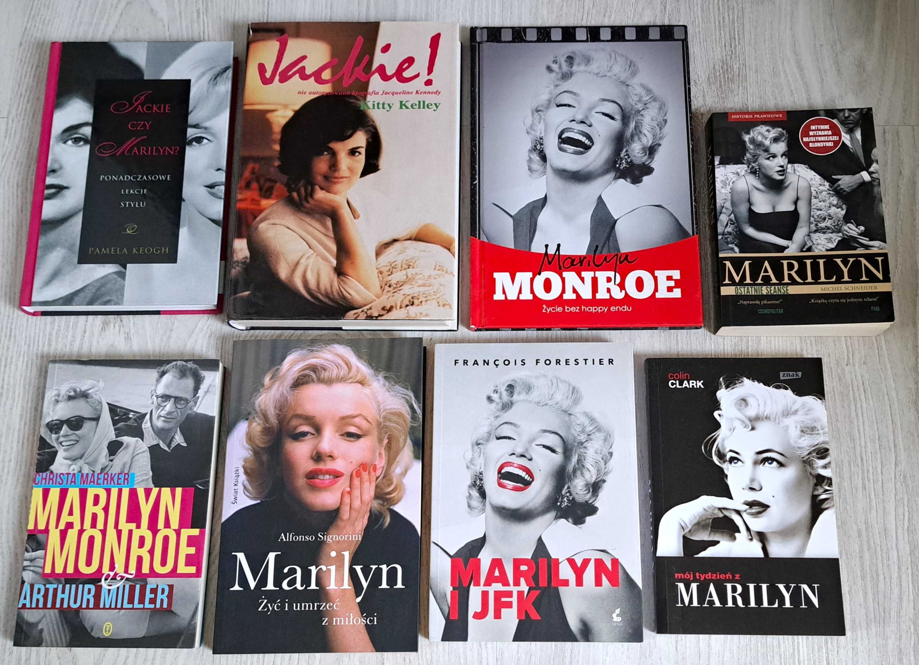 8x Marilyn Monroe i Jackie Schneider Koegh Maerker Signorini